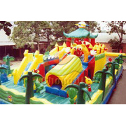 jungle paradise inflatable amusement park